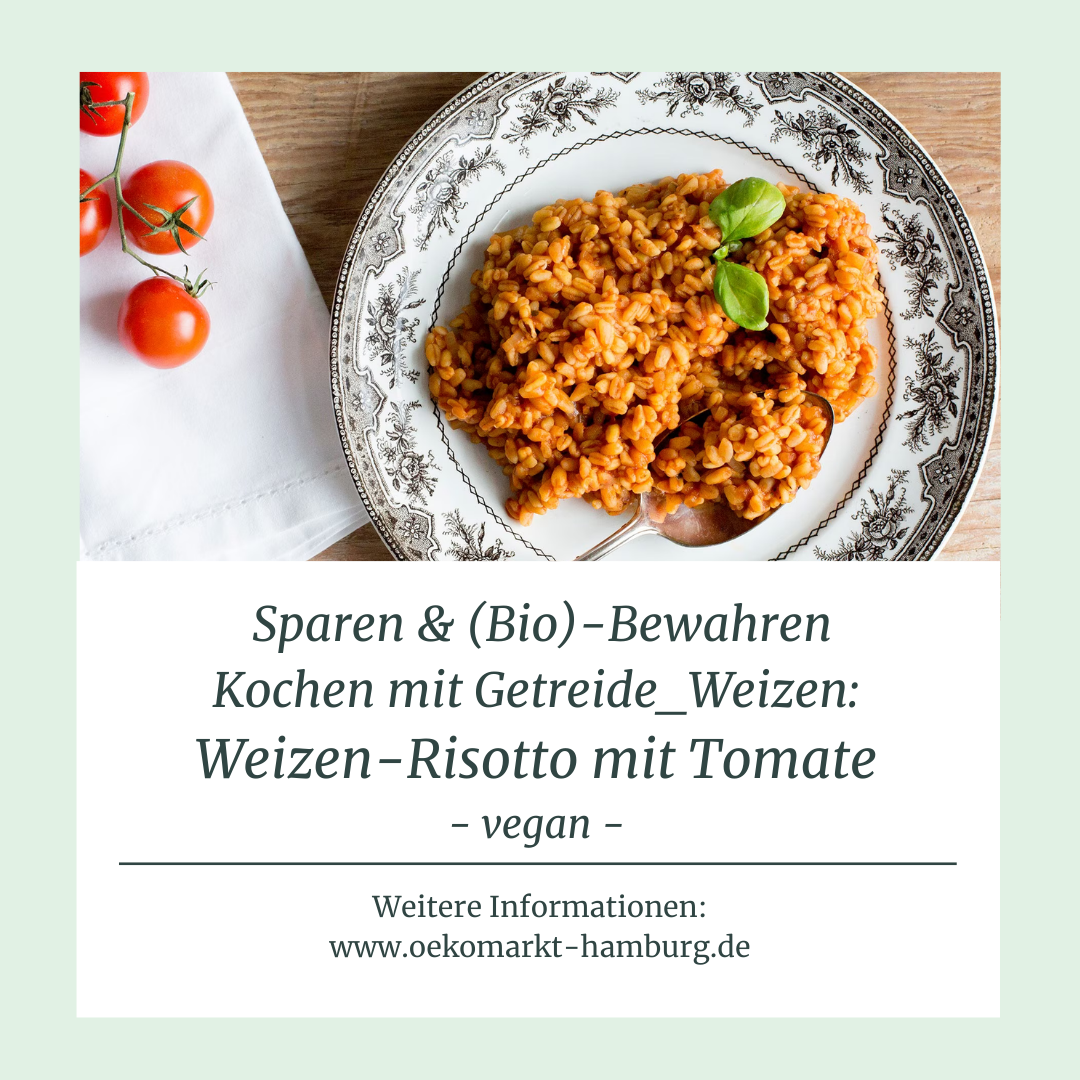 Weizen-Risotto mit Tomate